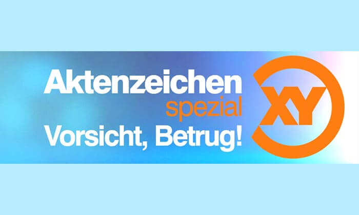 Logo: Aktenzheichen XY Spezial: Vorsicht, Betrug!