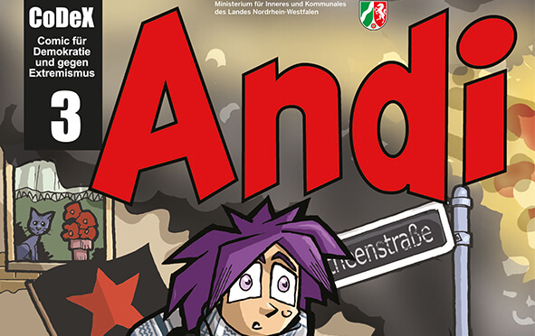 Prävention: Comic „Andi“