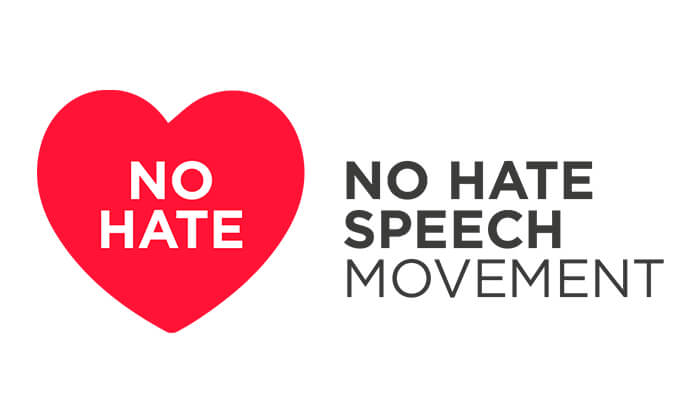 Logo: No Hate Speech Movement.