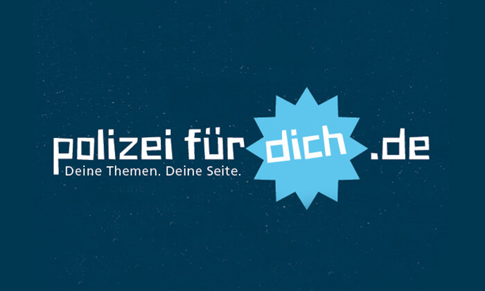 Logo der Website www.polizeifürdich.de