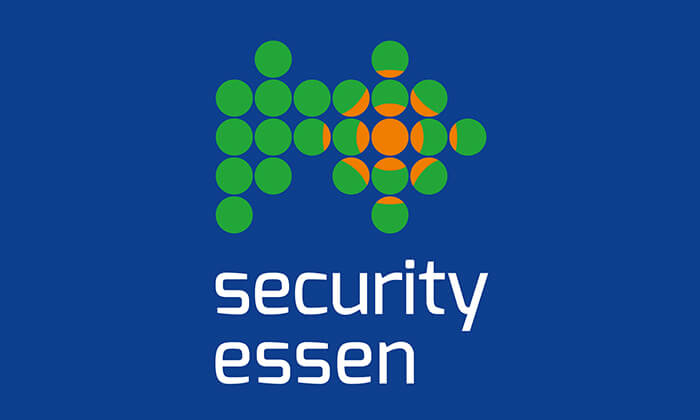 Logo: Security Essen. Messe für Einbruchschutz.