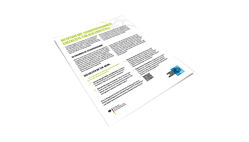 Produktbild für das Informationsblatt mit dem Titel "Infektion mit Schadprogrammen: Checkliste für den Ernstfall". 