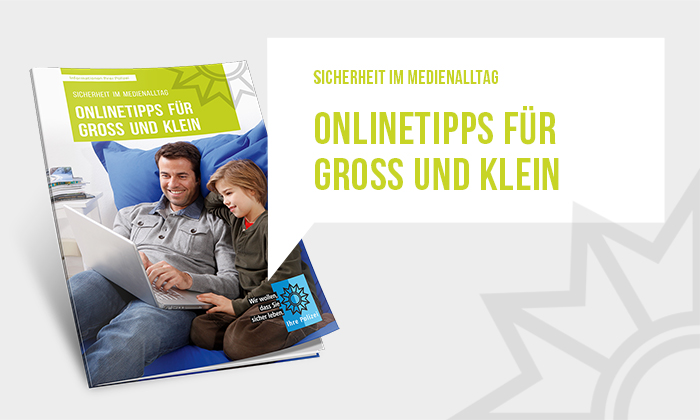 Broschüre: Onlinetipps für Groß und Klein.