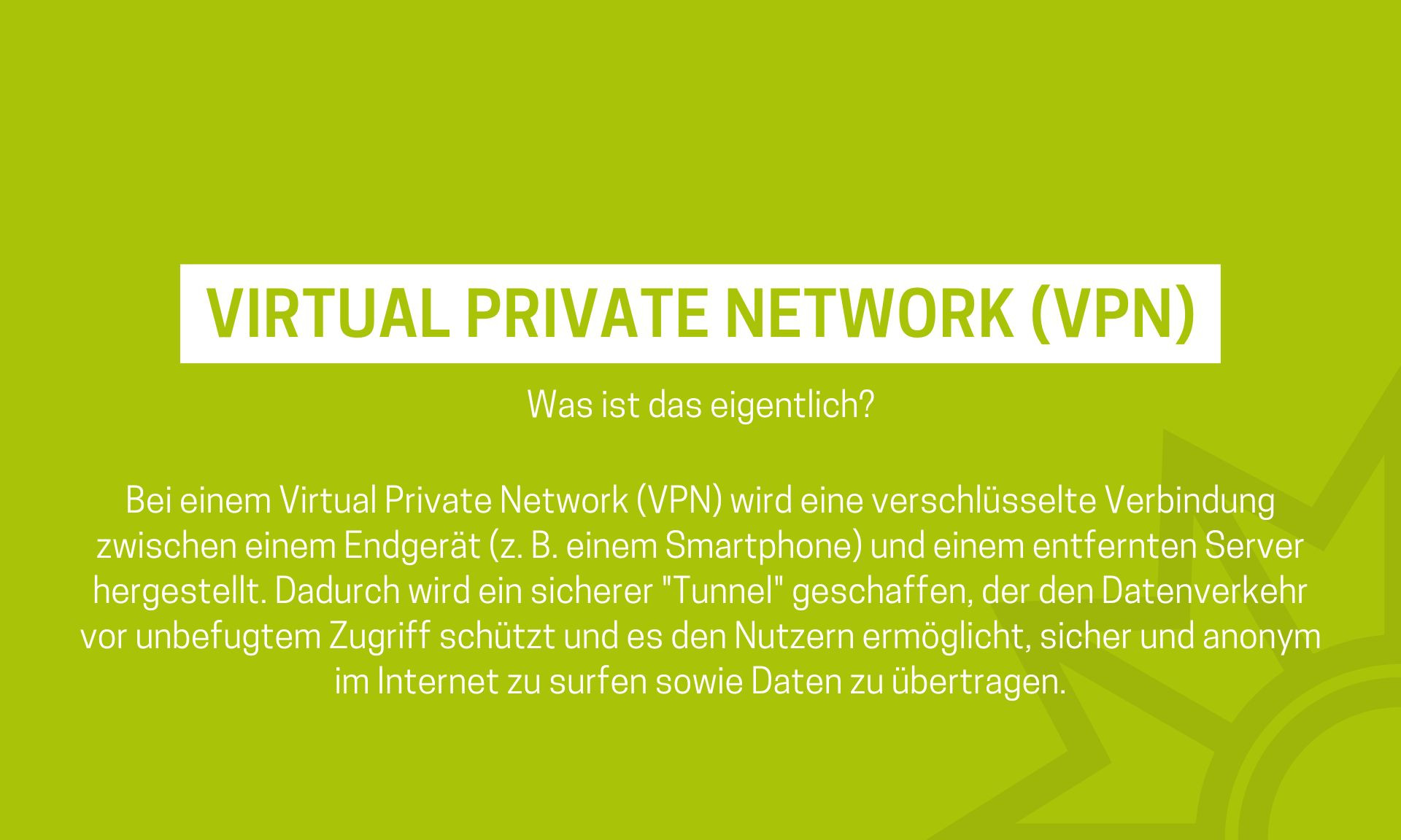 Was ist eigentlich ein VPN?
