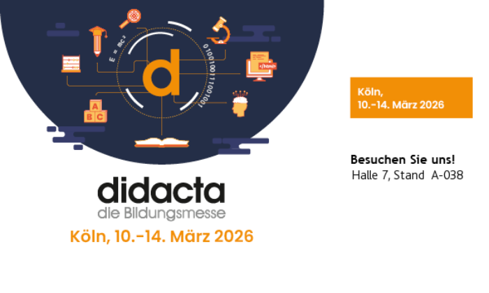 ProPK auf der didacta Köln 2026 Besuchen Sie ProPK auf der didacta 2026 in Köln.