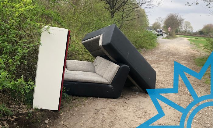 Illegale Müllentsorgung ist kein Kavaliersdelikt.