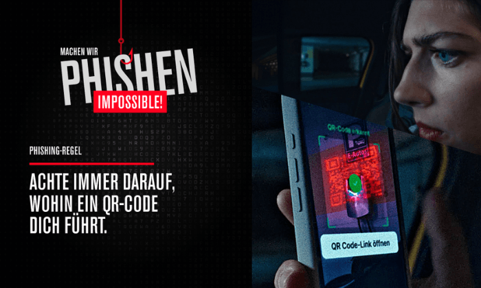 Phishen Impossible - Quishing erkennen.