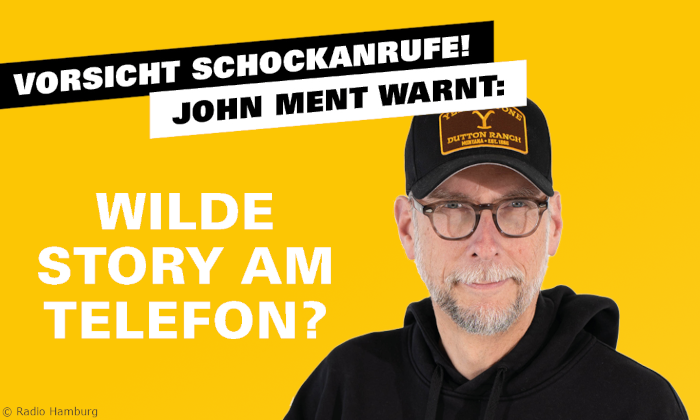 John Ment warnt vor Betrug durch Schockanrufe