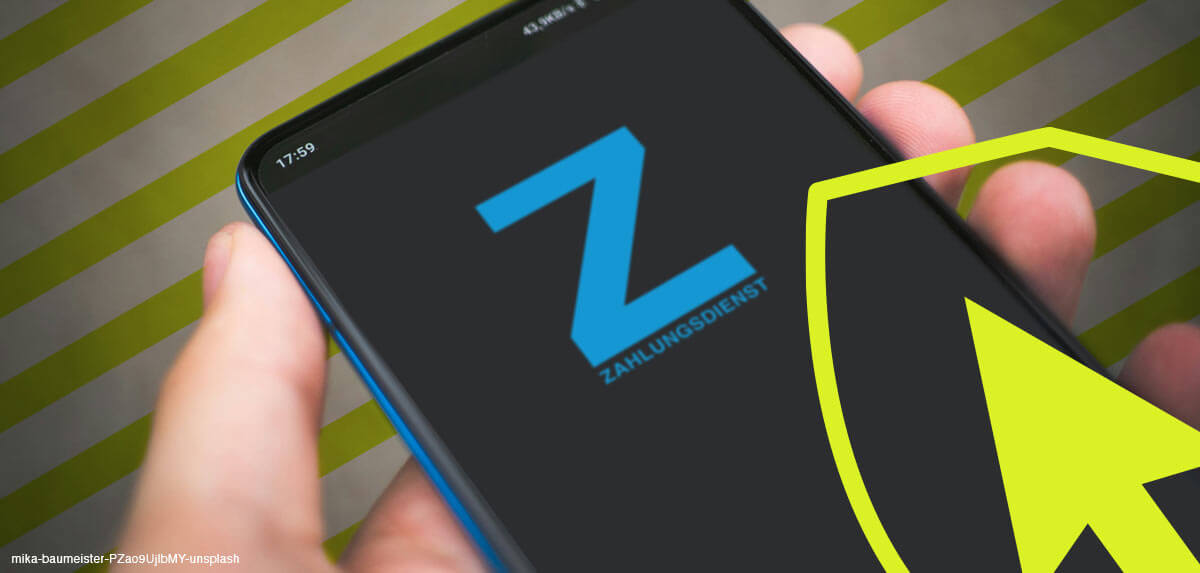 Initiative Sicher Handeln – Betrug bei mobilem Bezahlen Symbolbild zum Thema Betrug beim mobilen Bezahlen.