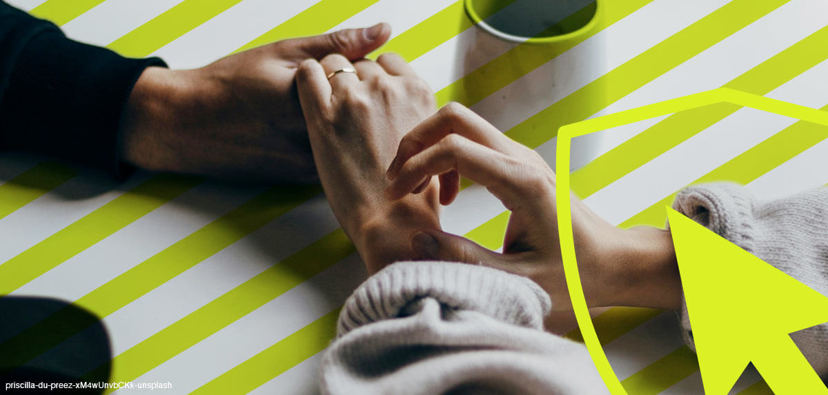 Symbolbild zum Thema Romance Scamming (Liebesbetrug).