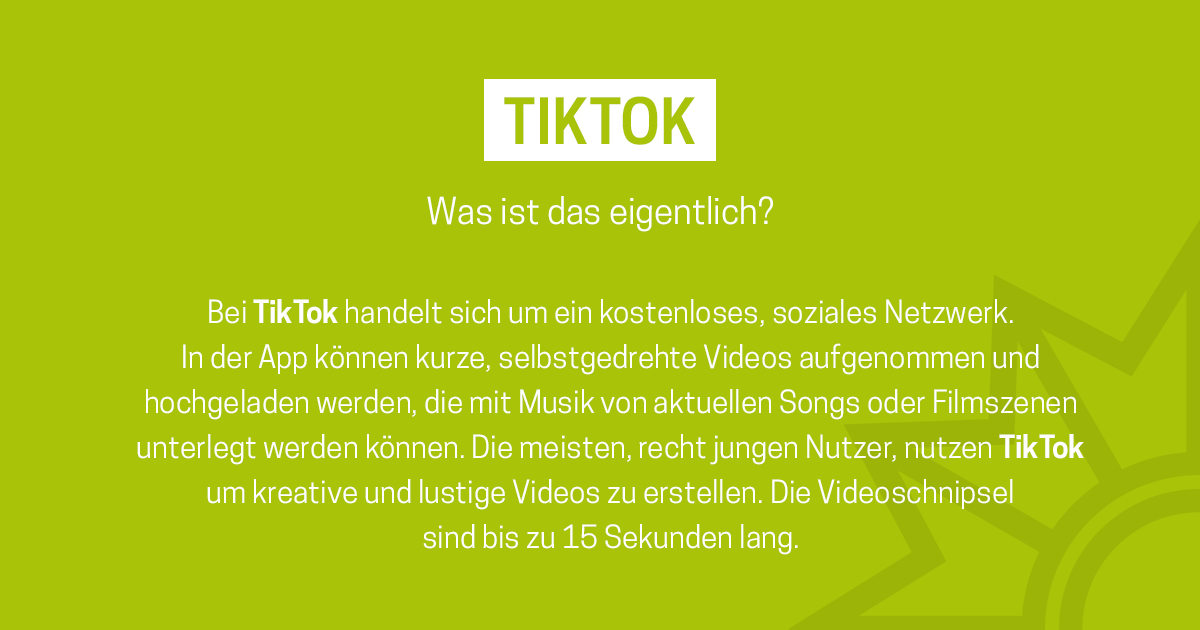 Was ist TikTok Erklärung