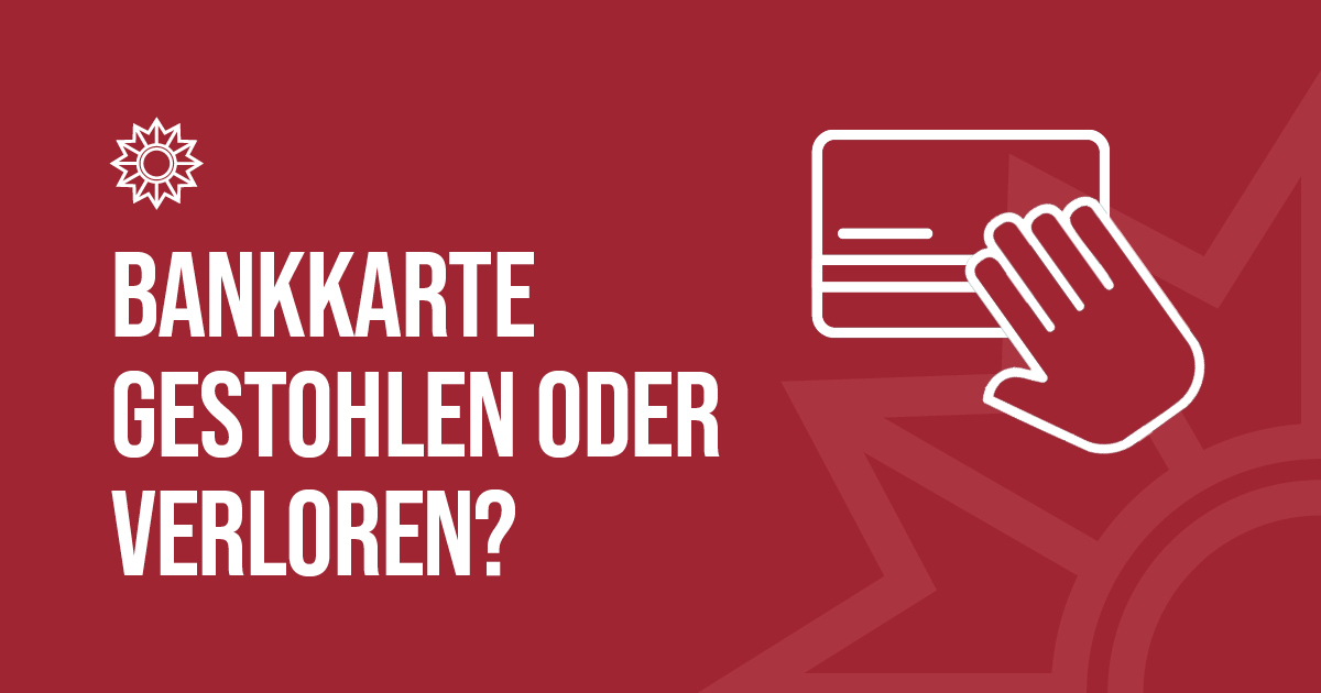 Drei Tipps beim Verlust der EC-Karte.