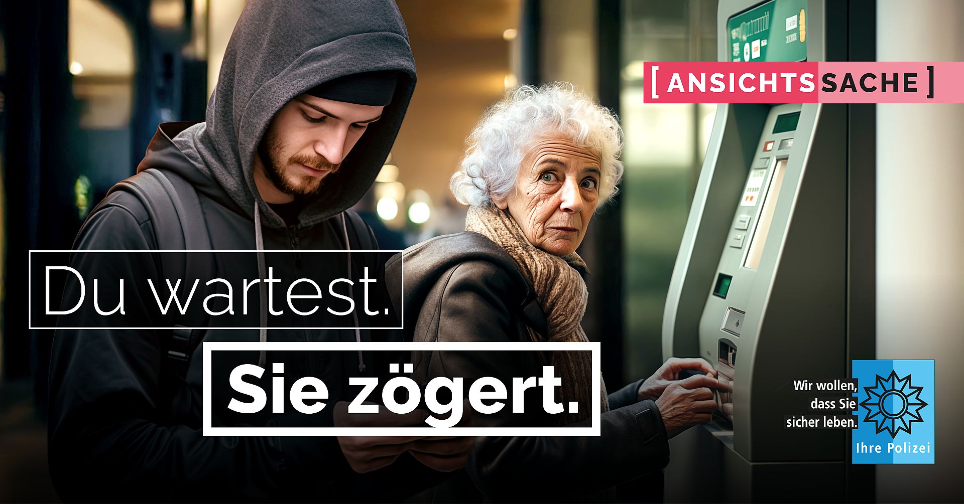 AnsichtsSache: Du wartest - sie zögert.