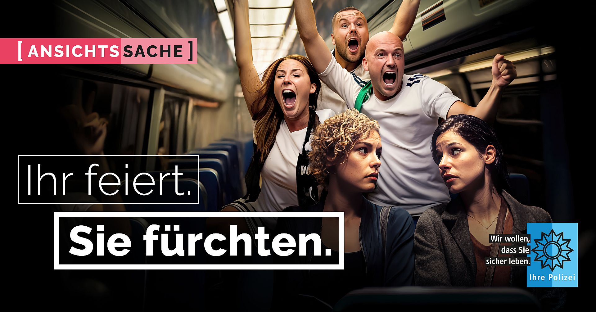 AnsichtsSache: Ihr feiert. Sie fürchten.