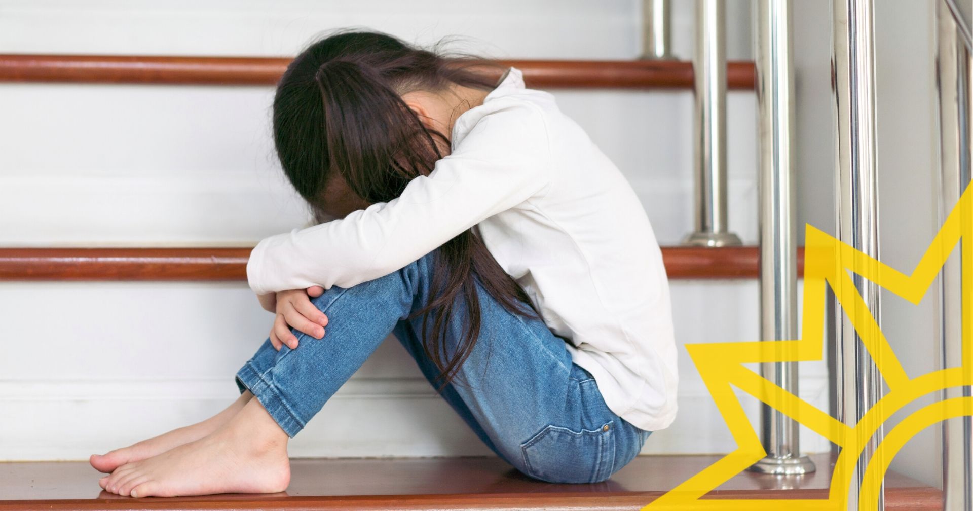 Facebook Post Sexueller Missbrauch Kinder auf der Treppe